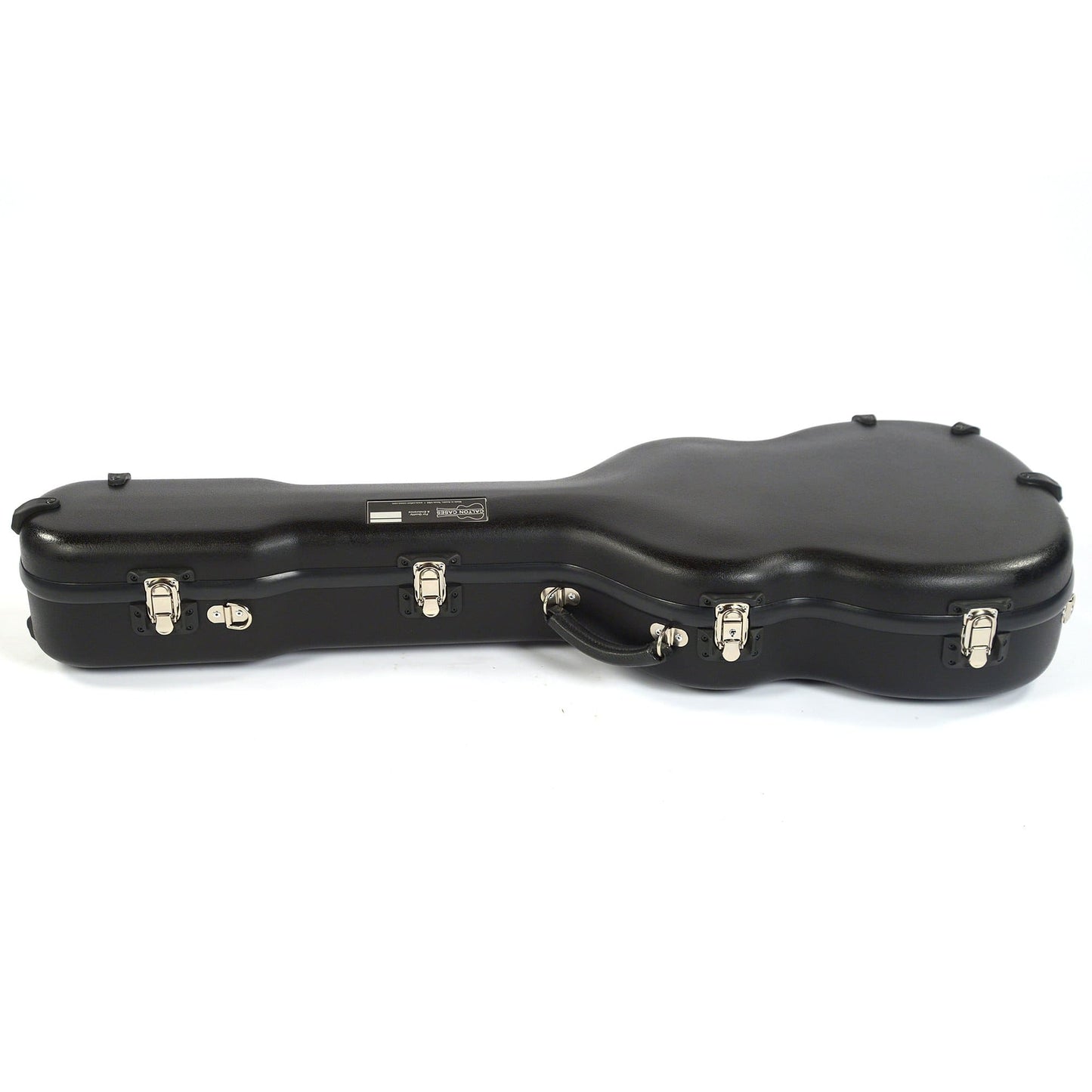 Calton Les Paul Guitar Case Black w/Red Interior Accessories / Cases and Gig Bags / Guitar Cases