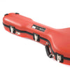Calton Stratocaster Guitar Case Red w/Gold Interior Accessories / Cases and Gig Bags / Guitar Cases