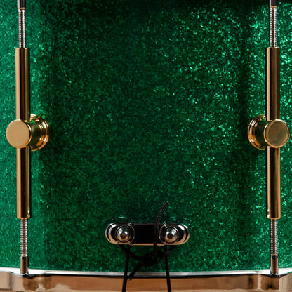 Canopus 8x14 Green Sparkle Drums and Percussion / Acoustic Drums / Snare