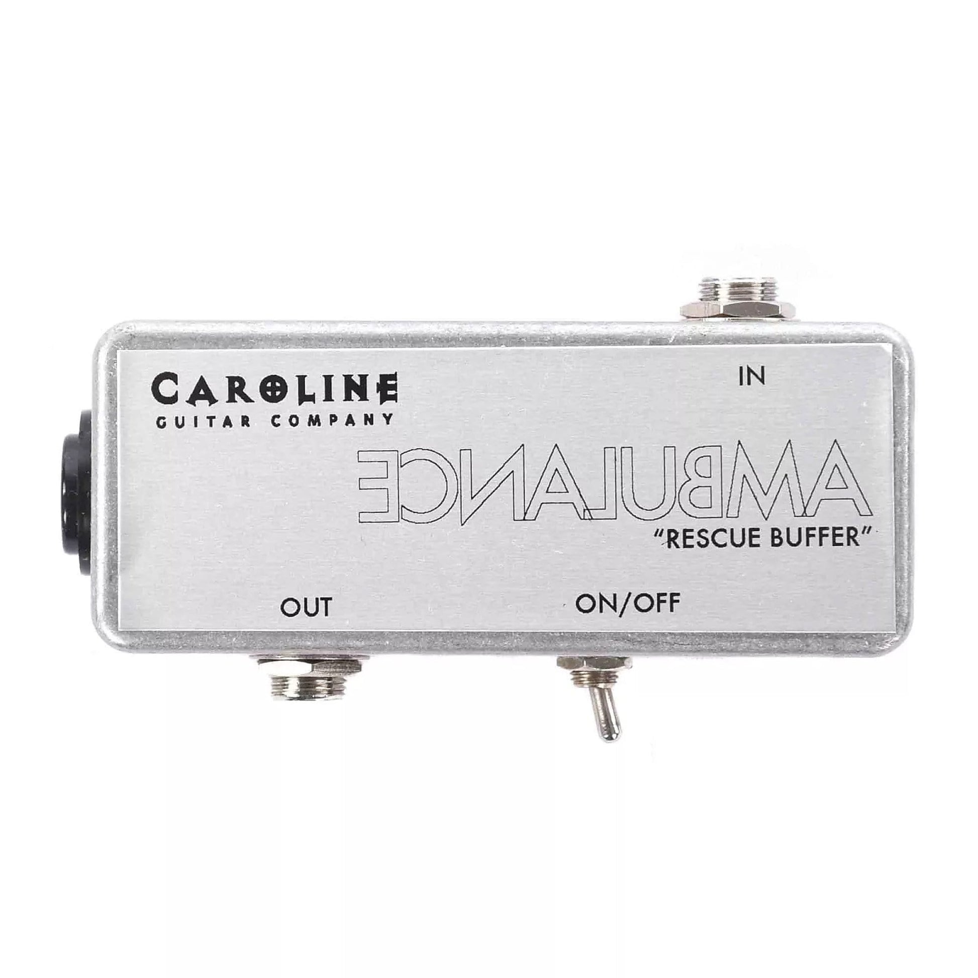 Caroline Ambulance Rescue Buffer Bundle w/ Truetone 1 Spot Space Saving 9v Adapter Effects and Pedals / Controllers, Volume and Expression