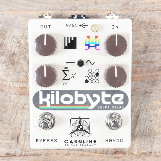 Caroline Kilobyte Lo-Fidelity Digital Delay 64 Graphic Effects and Pedals / Delay