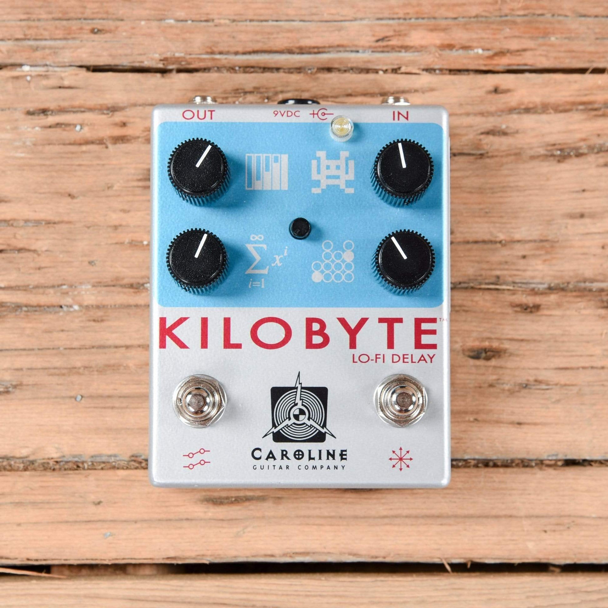 Caroline Kilobyte Lo-Fidelity Digital Delay Throwback Can Limited Edition Effects and Pedals / Delay