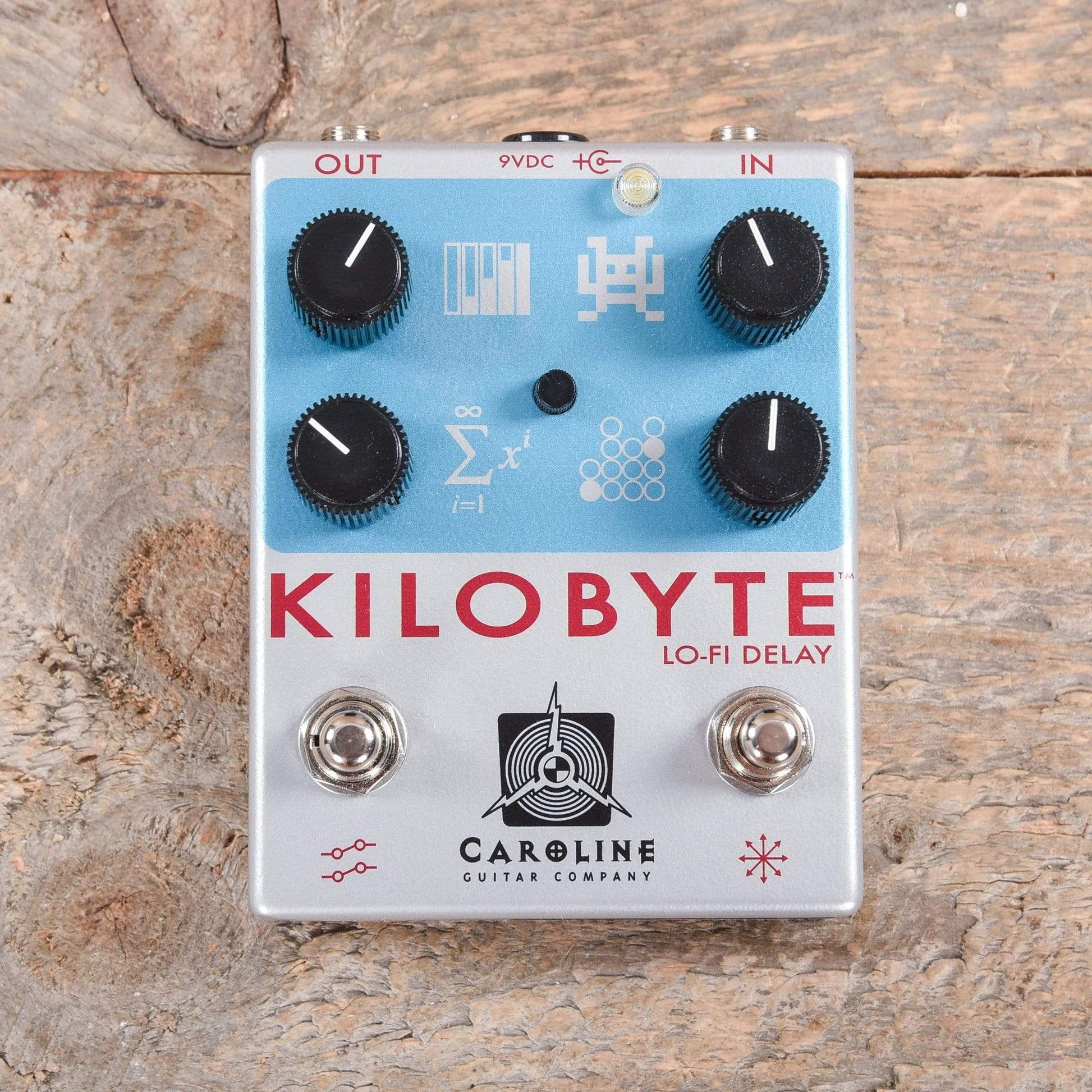 kilobyte pedal Caroline Kilobyte Lo-Fidelity Digital Delay Throwback Can Limited Edit – Chicago Music Exchange