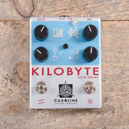Caroline Kilobyte Lo-Fidelity Digital Delay Throwback Can Limited Edition Effects and Pedals / Delay