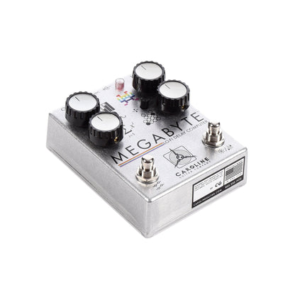 Caroline Megabyte Lo-FI Delay Computer Silver Can LTD Effects and Pedals / Delay