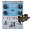 Caroline Kilobyte Lo-Fidelity Digital Delay Throwback Can Limited Edition Bundle w/ Truetone 1 Spot Space Saving 9v Adapter Effects and Pedals / Delay,Effects and Pedals / Fuzz