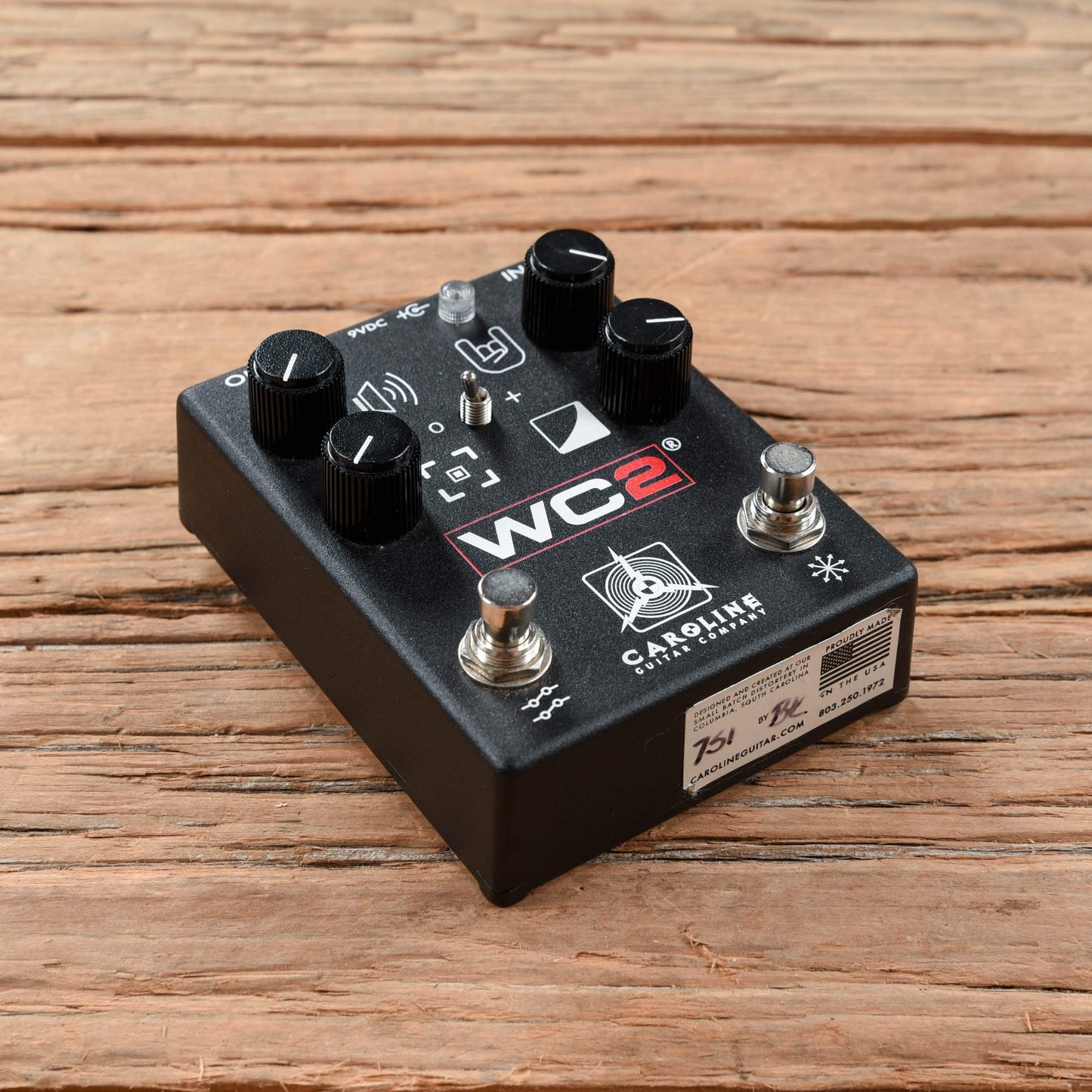 Caroline Wave Cannon MkII Superdistorter Distortion Effects and Pedals / Distortion