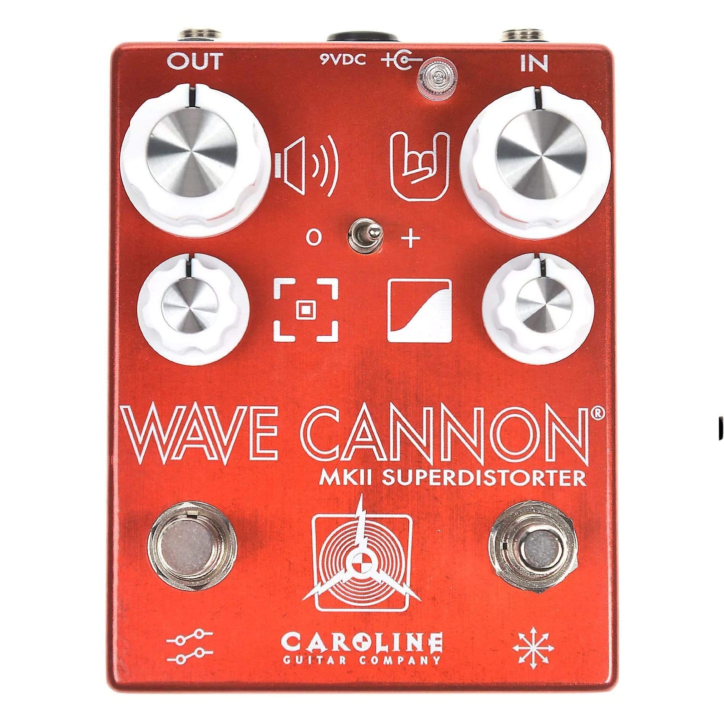 Caroline Wave Cannon MKII w/Havoc Bundle w/ Truetone 1 Spot Space Saving 9v Adapter Effects and Pedals / Distortion