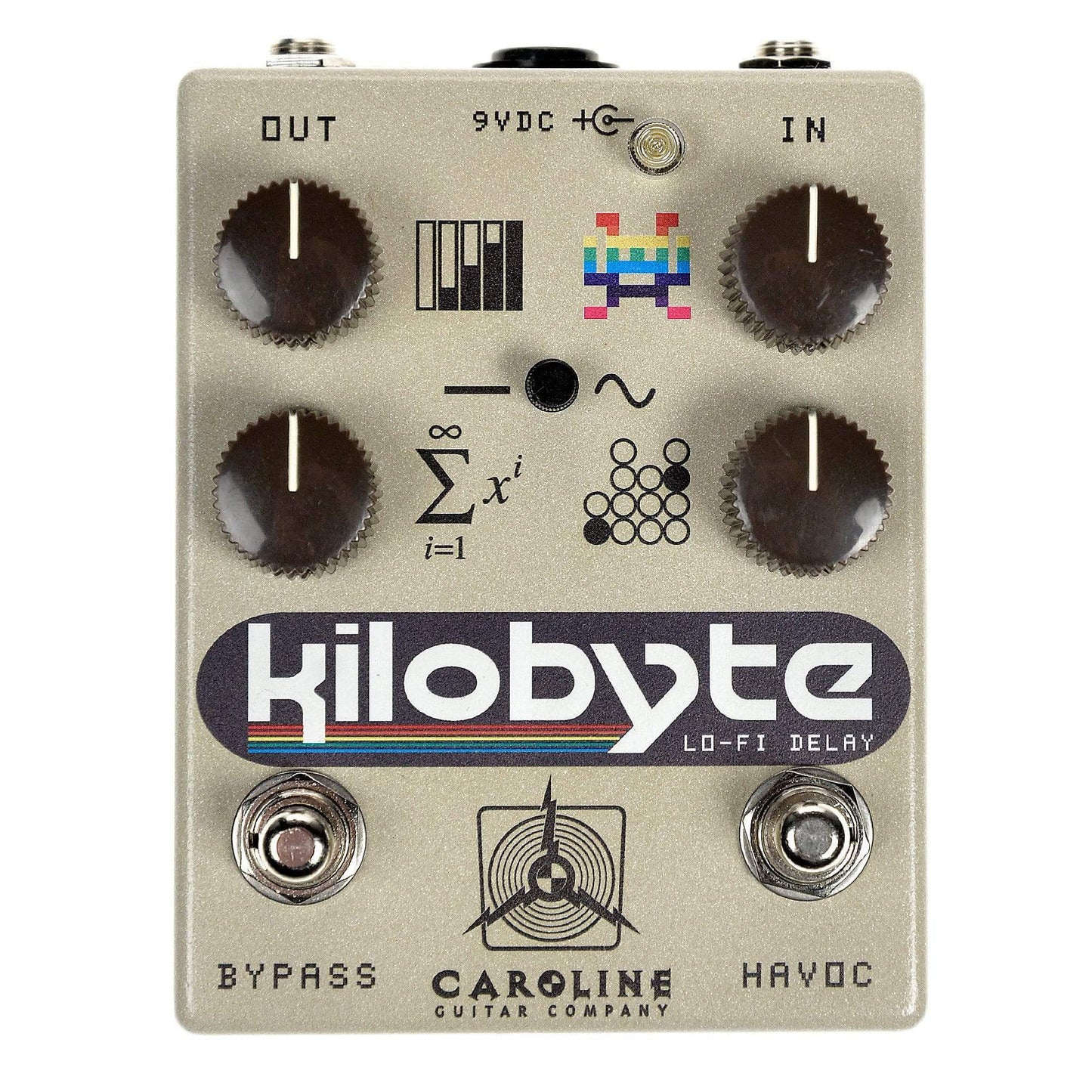 Caroline Kilobyte Lo-Fidelity Digital Delay 64 Graphic Effects and Pedals / Fuzz