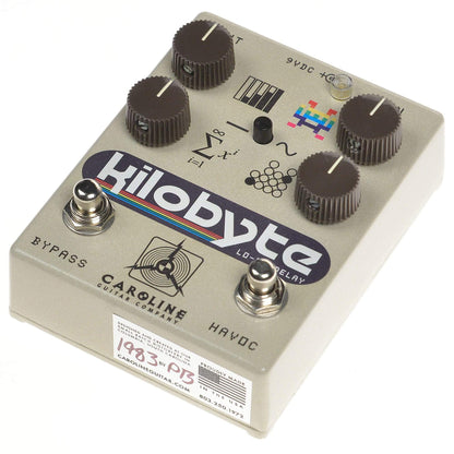 Caroline Kilobyte Lo-Fidelity Digital Delay 64 Graphic Effects and Pedals / Fuzz