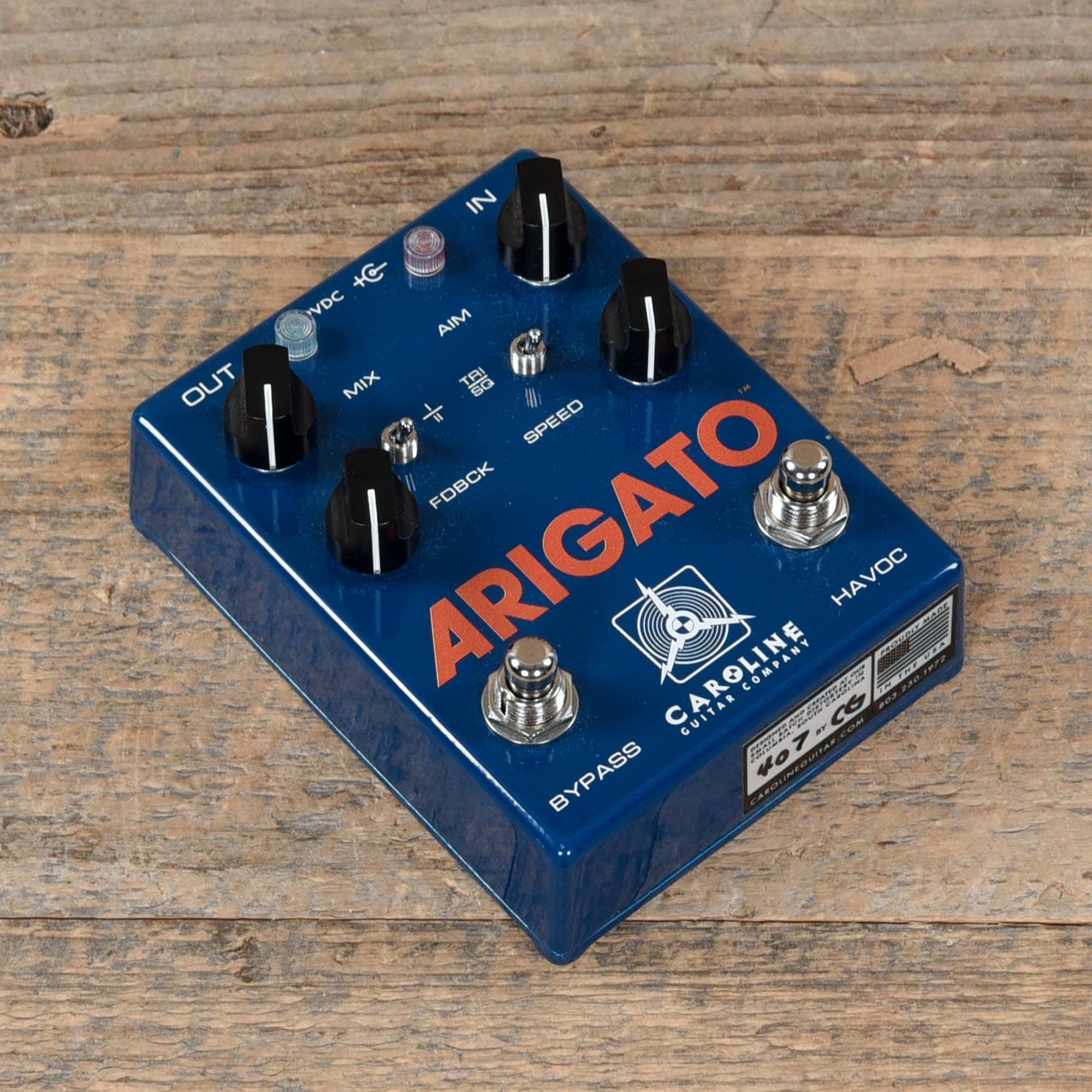 Caroline Arigato Phaser/Vibrato Blast from the Past '85 Effects and Pedals / Phase Shifters