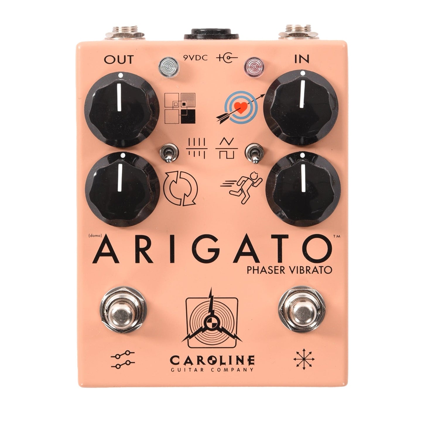 Caroline Arigato Phaser/Vibrato Pedal – Chicago Music Exchange