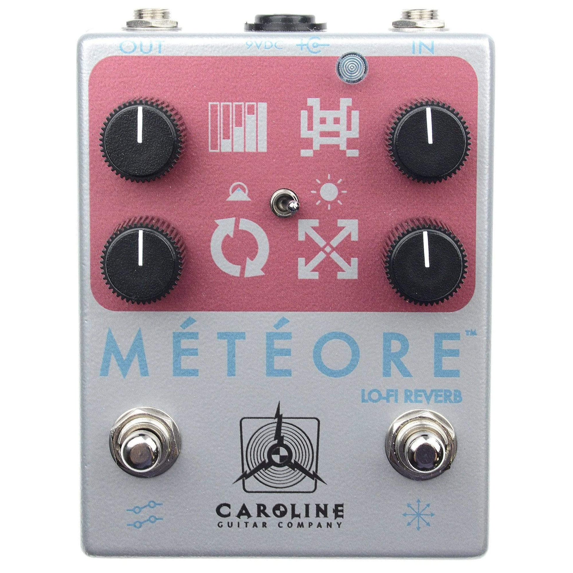 Caroline Meteore Lo-Fidelity Reverb Limited Edition Throwback Can and Truetone 1 Spot Space Saving 9v Adapter Effects and Pedals / Reverb