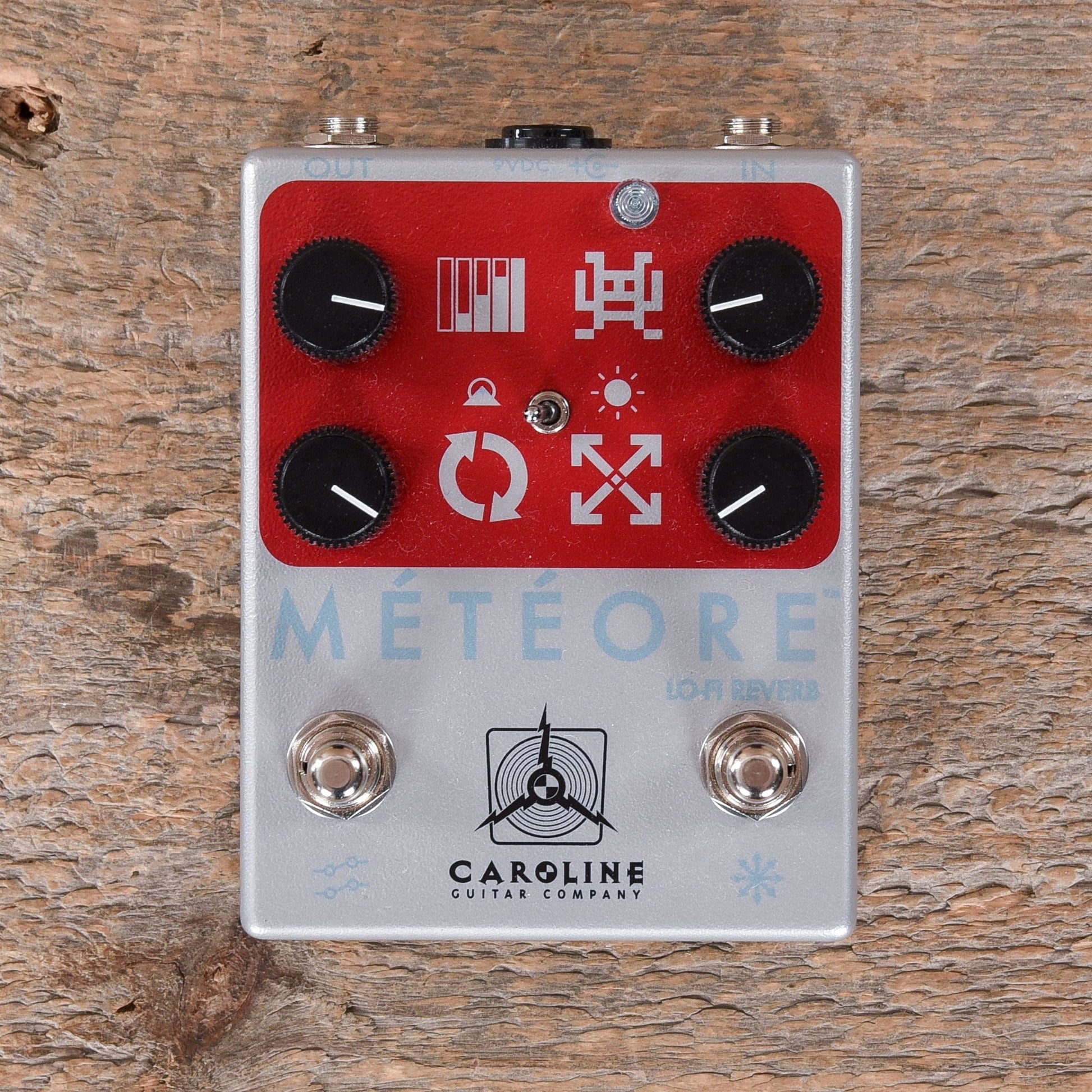 caroline meteore pedal Caroline Meteore Lo-Fidelity Reverb Limited Edition Throwback Can – Chicago Music Exchange