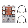 Caroline Parabola Solid State Tremolo Throwback Can Limited Edition v2 w/RockBoard Flat Patch Cables Bundle Effects and Pedals / Tremolo and Vibrato