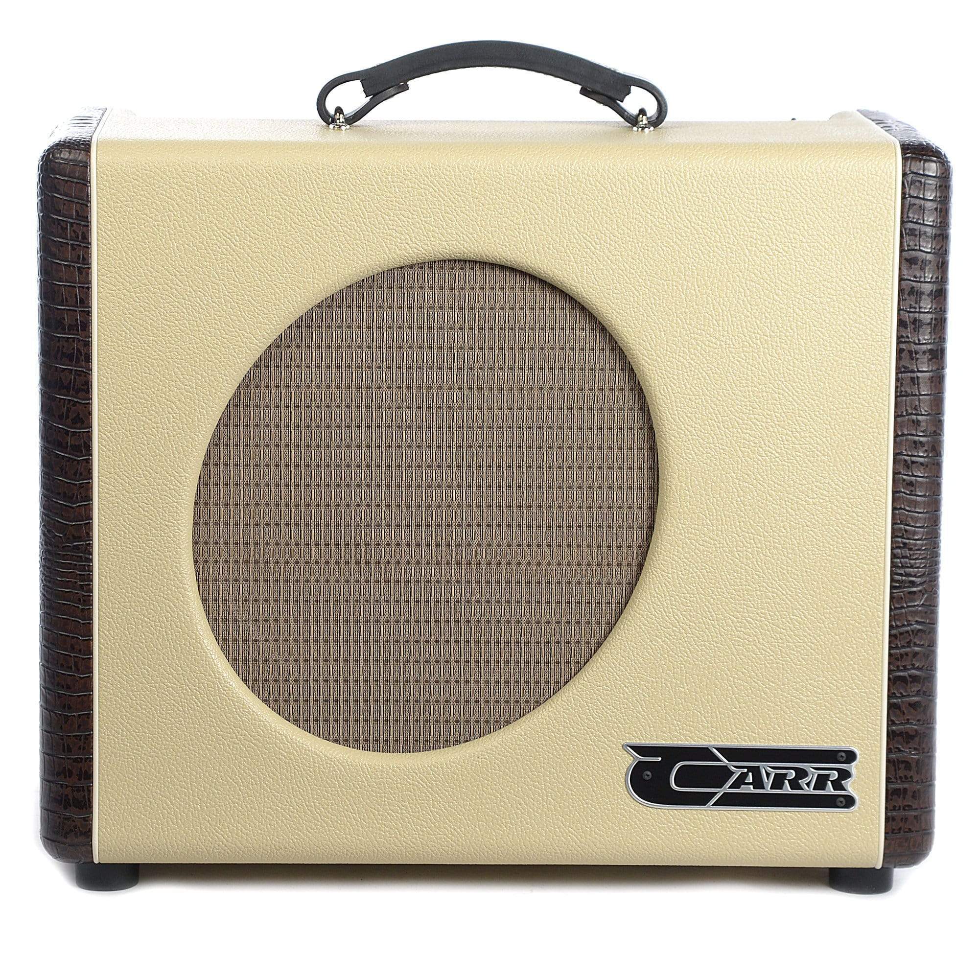 Carr Mercury V 16W 1x12 6V6 Reverb Combo Custom 2-Tone Brown Gator & Cream w/Attenuator Amps / Guitar Combos