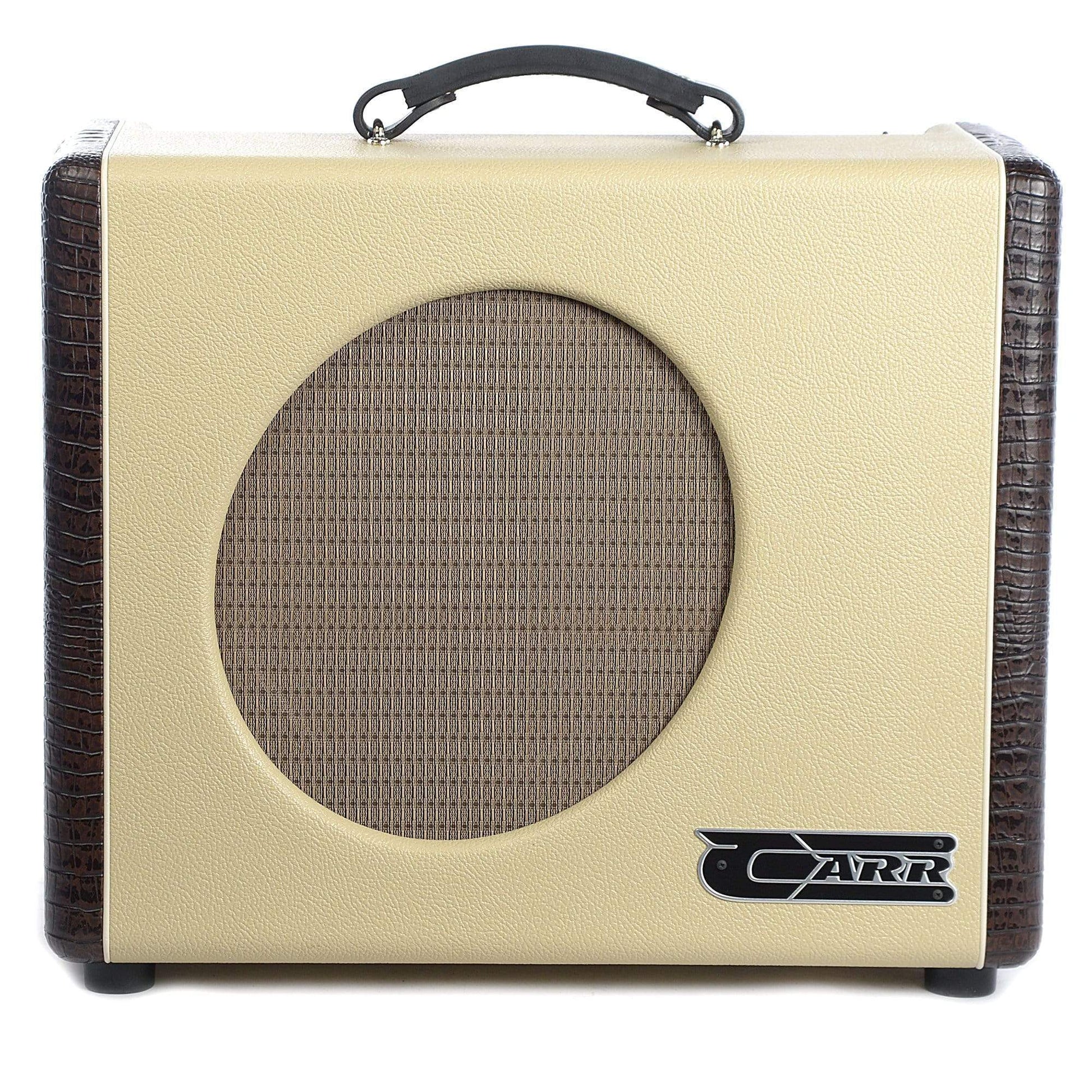 Carr Mercury V 16W 1x12 6V6 Reverb Combo Custom 2-Tone Brown Gator & Cream w/Attenuator Amps / Guitar Combos