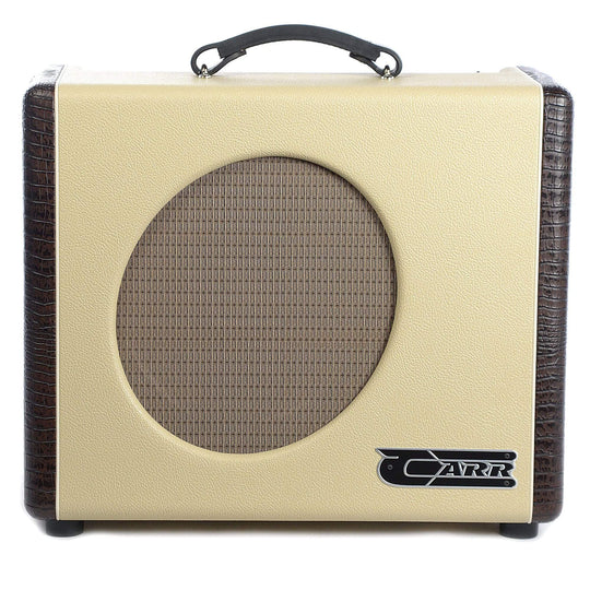 Carr Mercury V 16W 1x12 6V6 Reverb Combo Custom 2-Tone Brown Gator & Cream w/Attenuator Amps / Guitar Combos