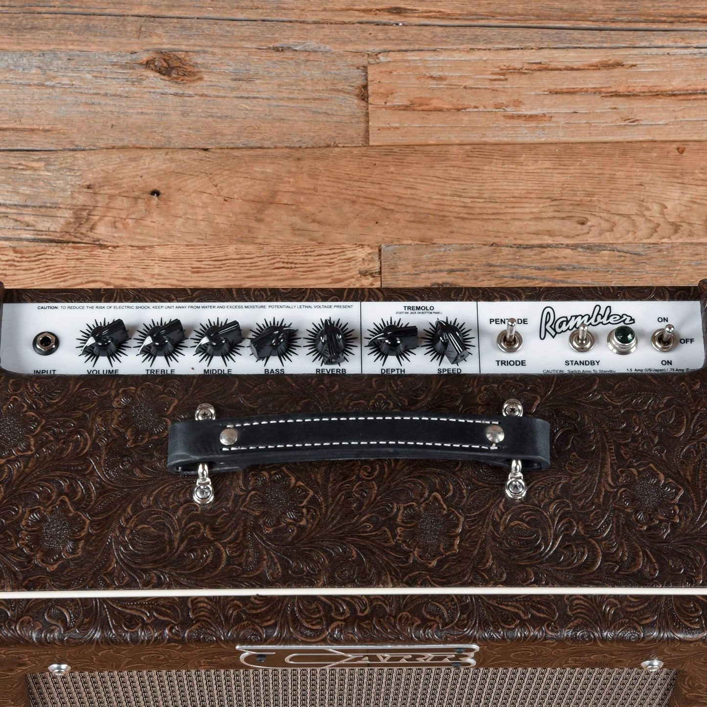 Carr Rambler 28/14W 1x12 6L6 Class A Tremolo & Reverb Combo Cowboy w/Footswitch Amps / Guitar Combos