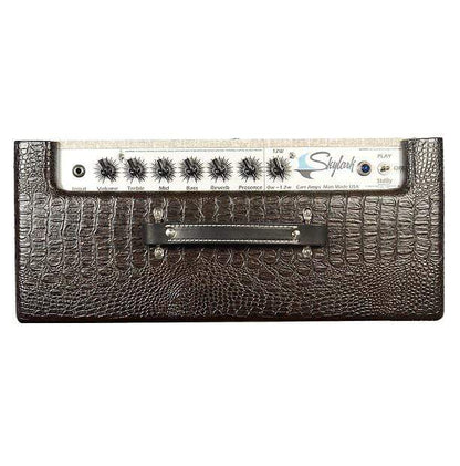 Carr Skylark 12W 1x12 6V6 Reverb Combo Custom 2-Tone Brown Gator & Slub Amps / Guitar Combos