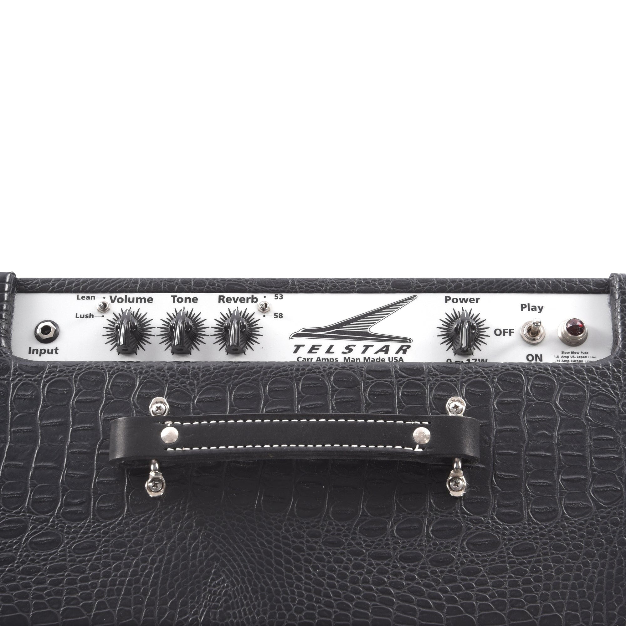 Carr Telstar 17W 1x12 EL34/6V6 Reverb Combo Gator Black w/Valiant Custom Speaker Amps / Guitar Combos