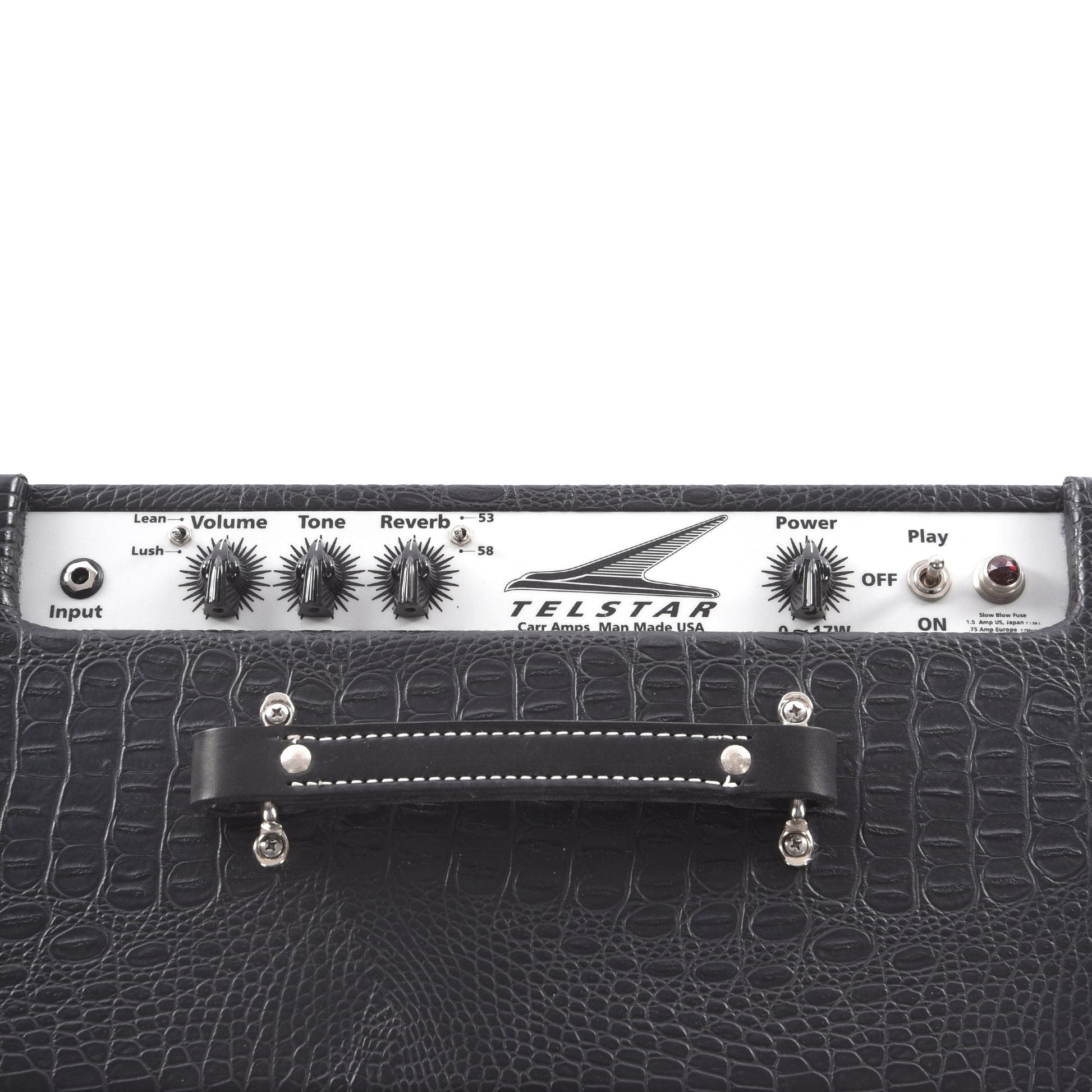 Carr Telstar 17W 1x12 EL34/6V6 Reverb Combo Gator Black w/Valiant Custom Speaker Amps / Guitar Combos