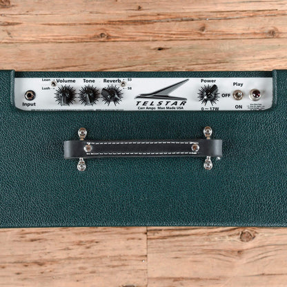 Carr Telstar 17W 1x12 EL34/6V6 Reverb Combo Green w/Valiant Custom Speaker Amps / Guitar Combos