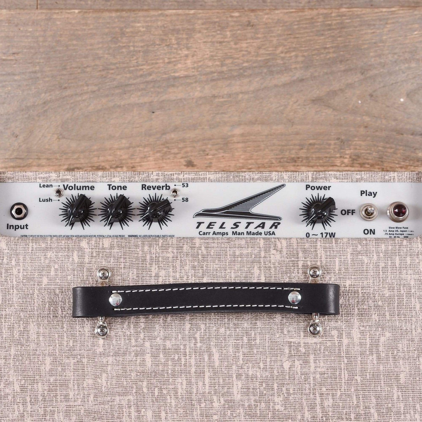 Carr Telstar 17W EL34/6V6 Reverb Head Slub Amps / Guitar Combos