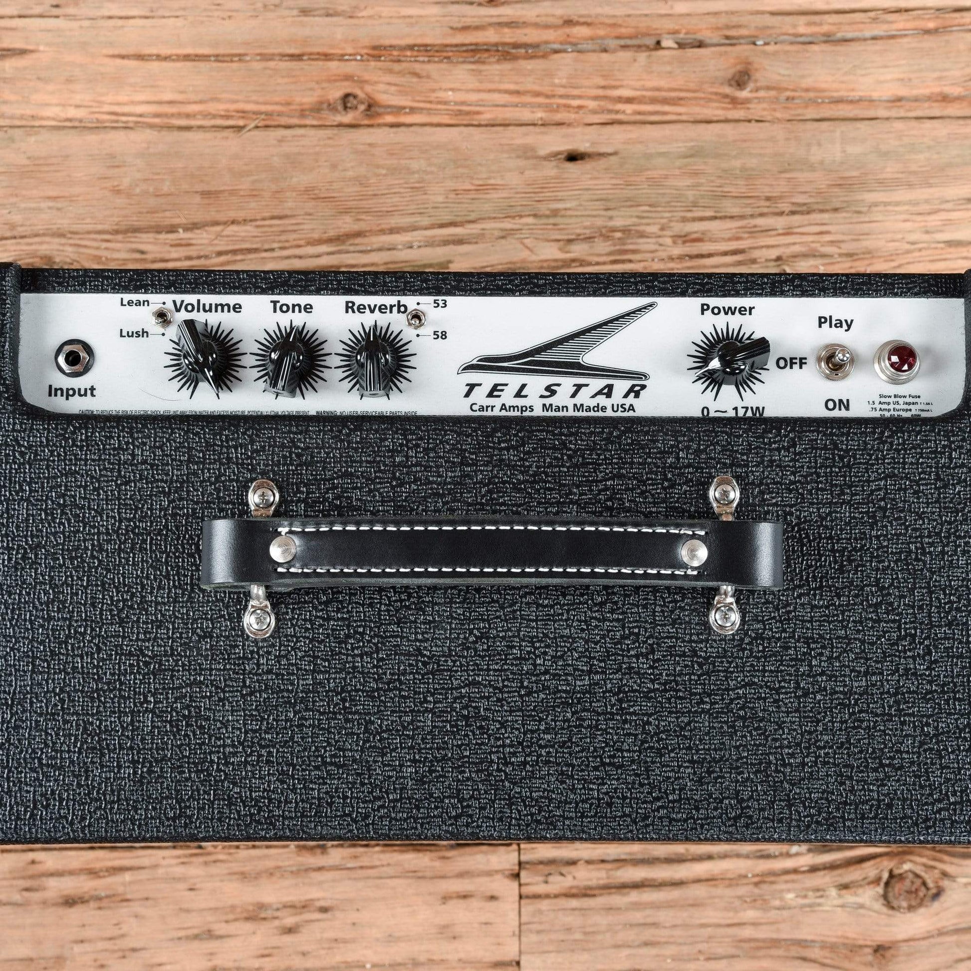 Carr Telstar 17W EL34/6V6 Reverb Head Black Amps / Guitar Heads