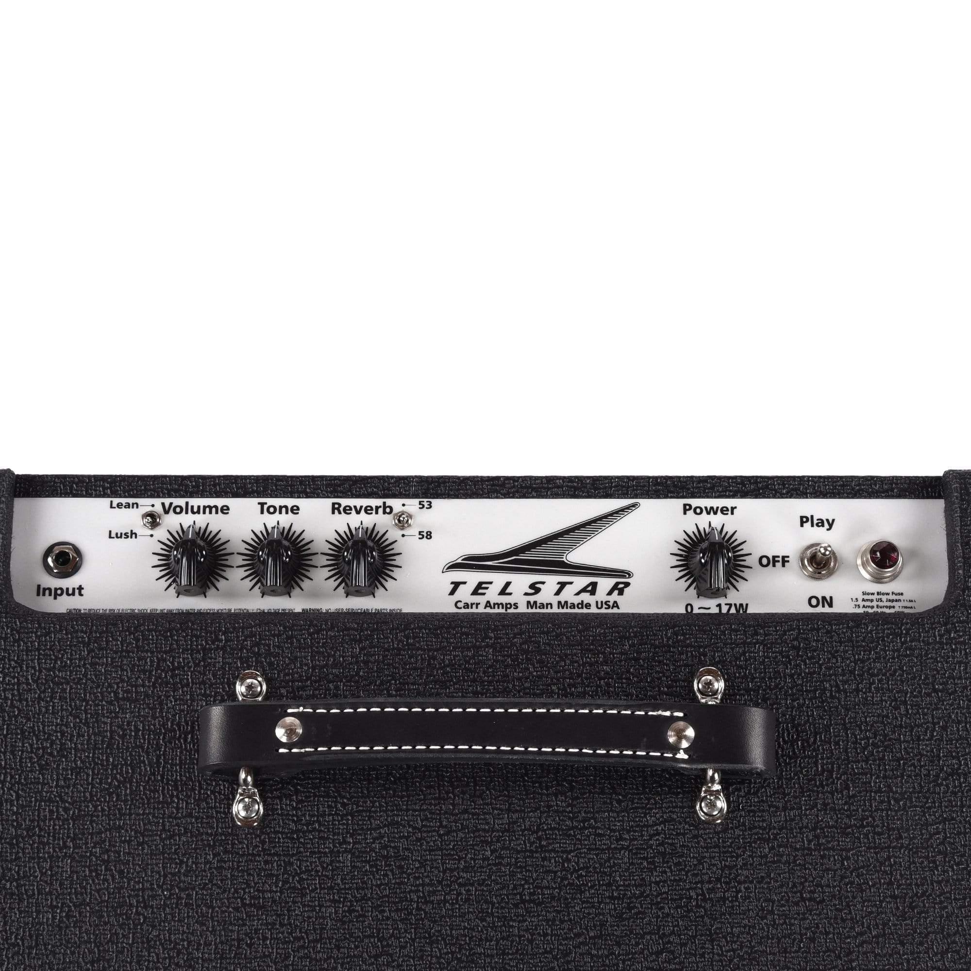 Carr Telstar 17W EL34/6V6 Reverb Head Black Amps / Guitar Heads