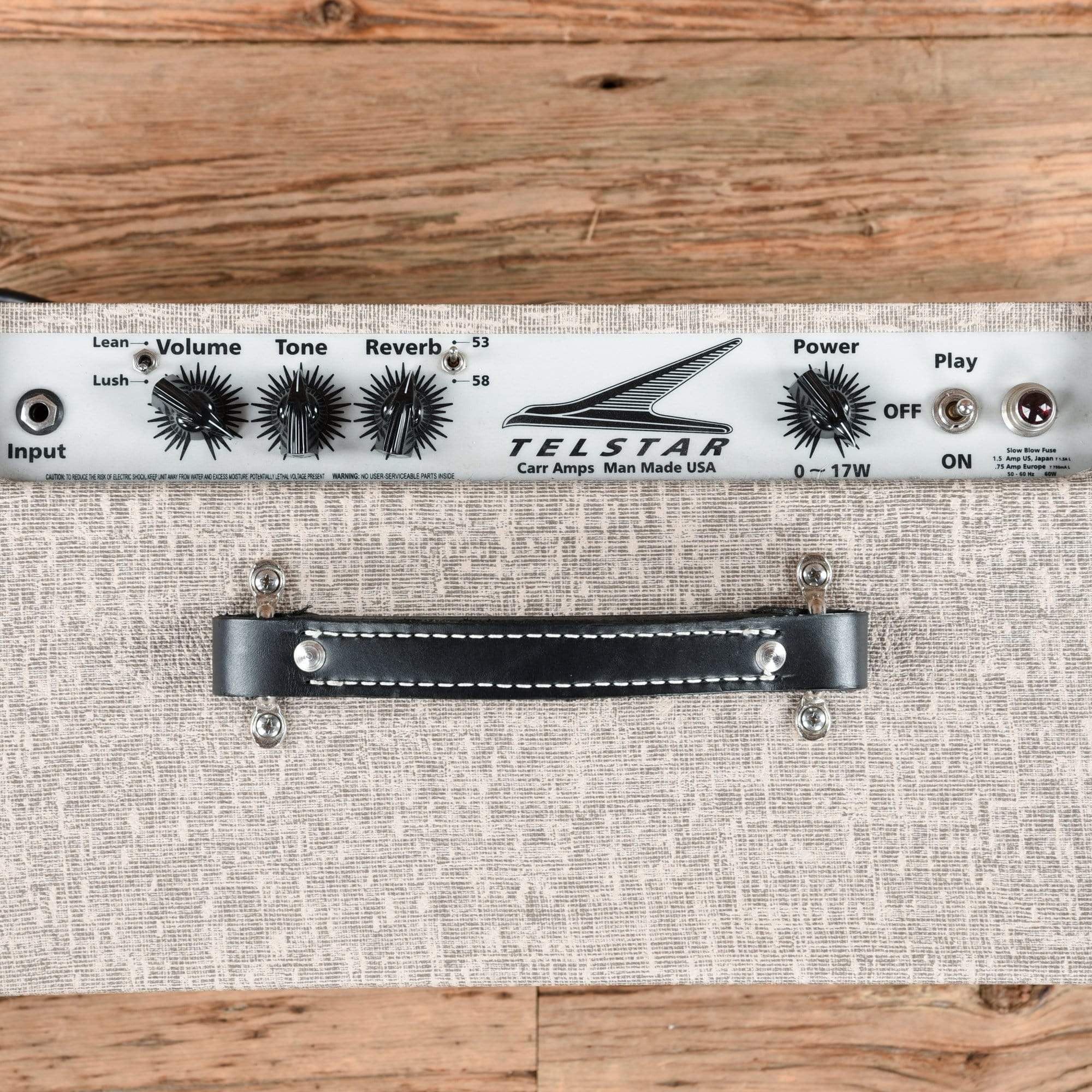 Carr Telstar 17W EL34/6V6 Reverb Head Slub Amps / Guitar Heads