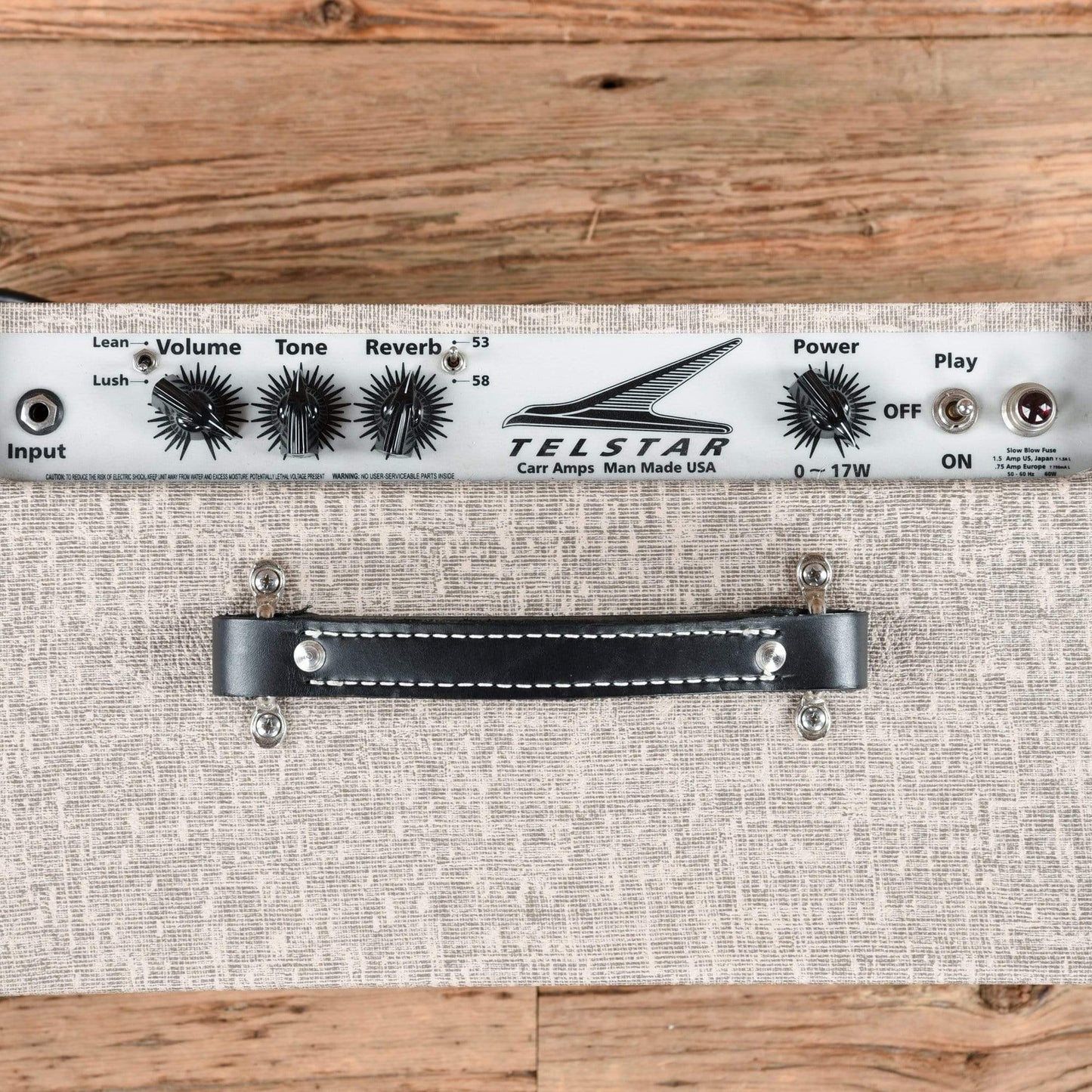 Carr Telstar 17W EL34/6V6 Reverb Head Slub Amps / Guitar Heads