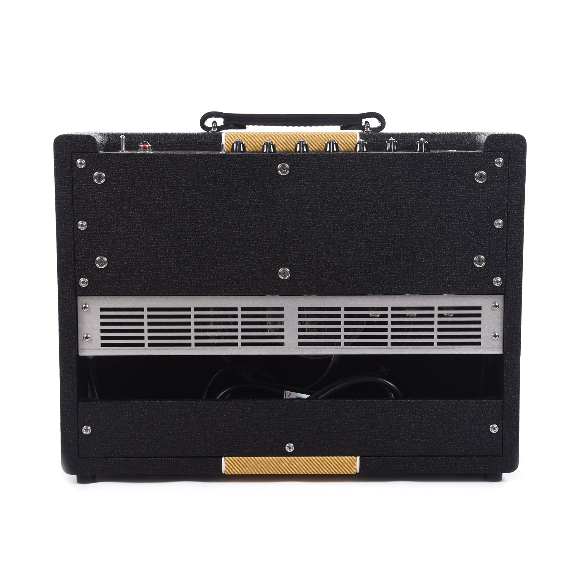 Carr Super Bee 1x10 Combo Amp w/Reverb & Attenuator Black w/ Tweed Str