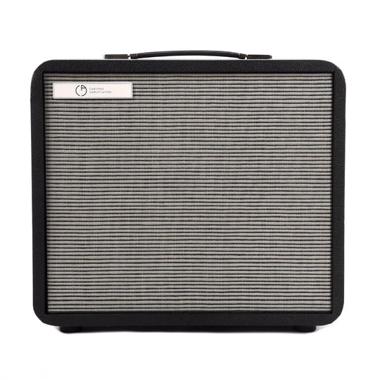 Carstens Amplification 1x12 Split-Back Cabinet 65w 8ohm Black w/Celestion G12M-65 Creamback Amps / Guitar Cabinets