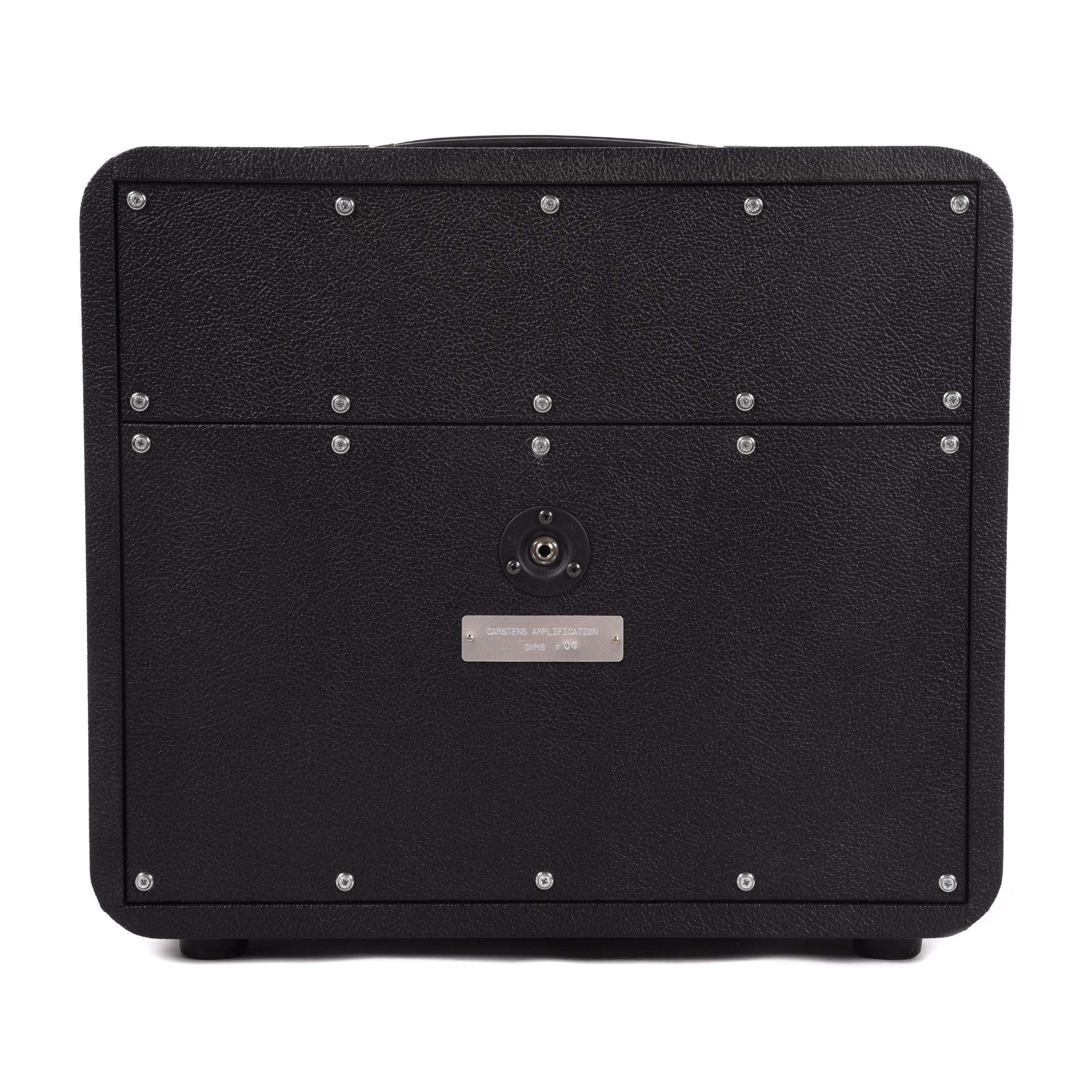 Carstens Amplification 1x12 Split-Back Cabinet 65w 8ohm Black w/Celestion G12M-65 Creamback Amps / Guitar Cabinets