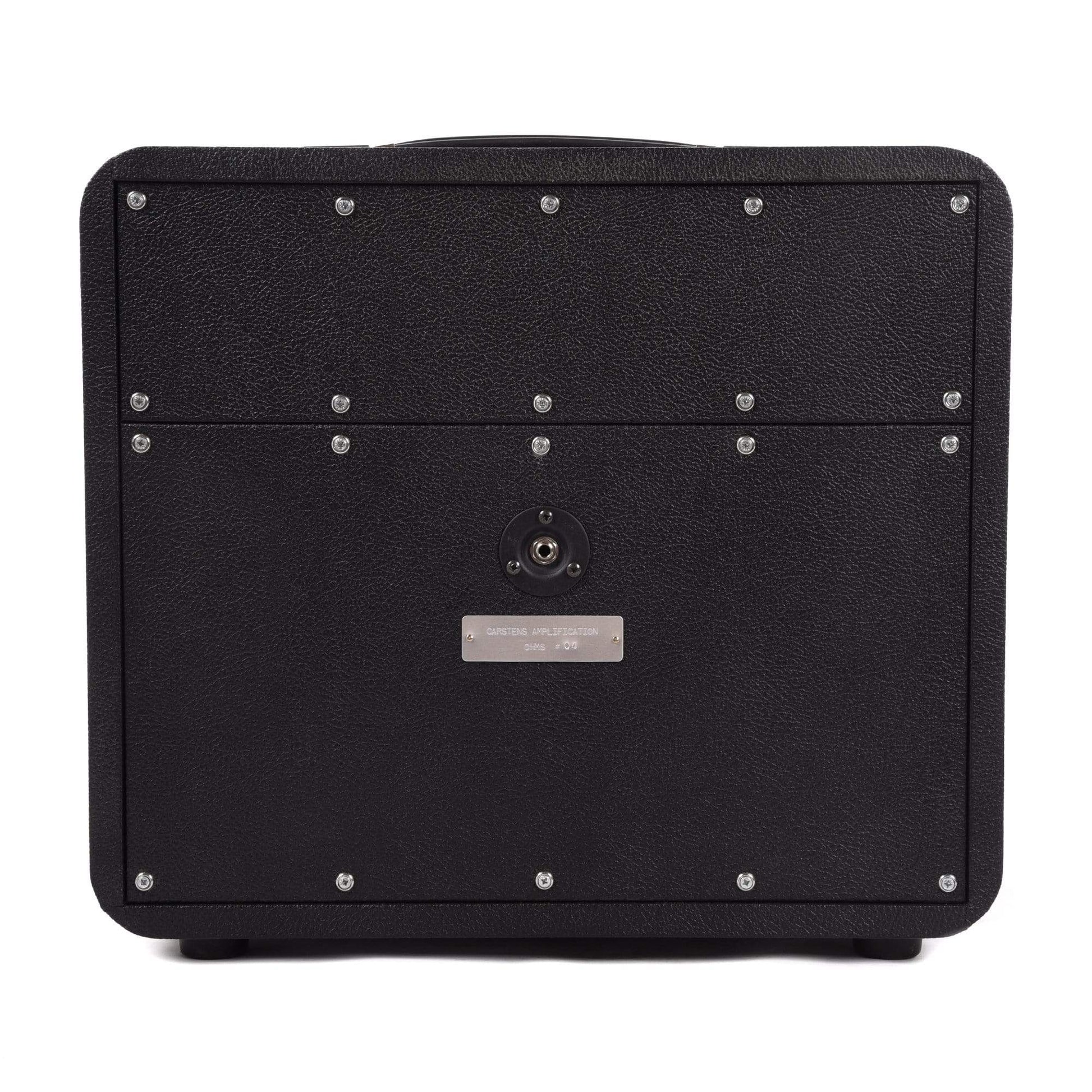 Carstens Amplification 1x12 Split-Back Cabinet 65w 8ohm Black w/Celestion G12M-65 Creamback Amps / Guitar Cabinets