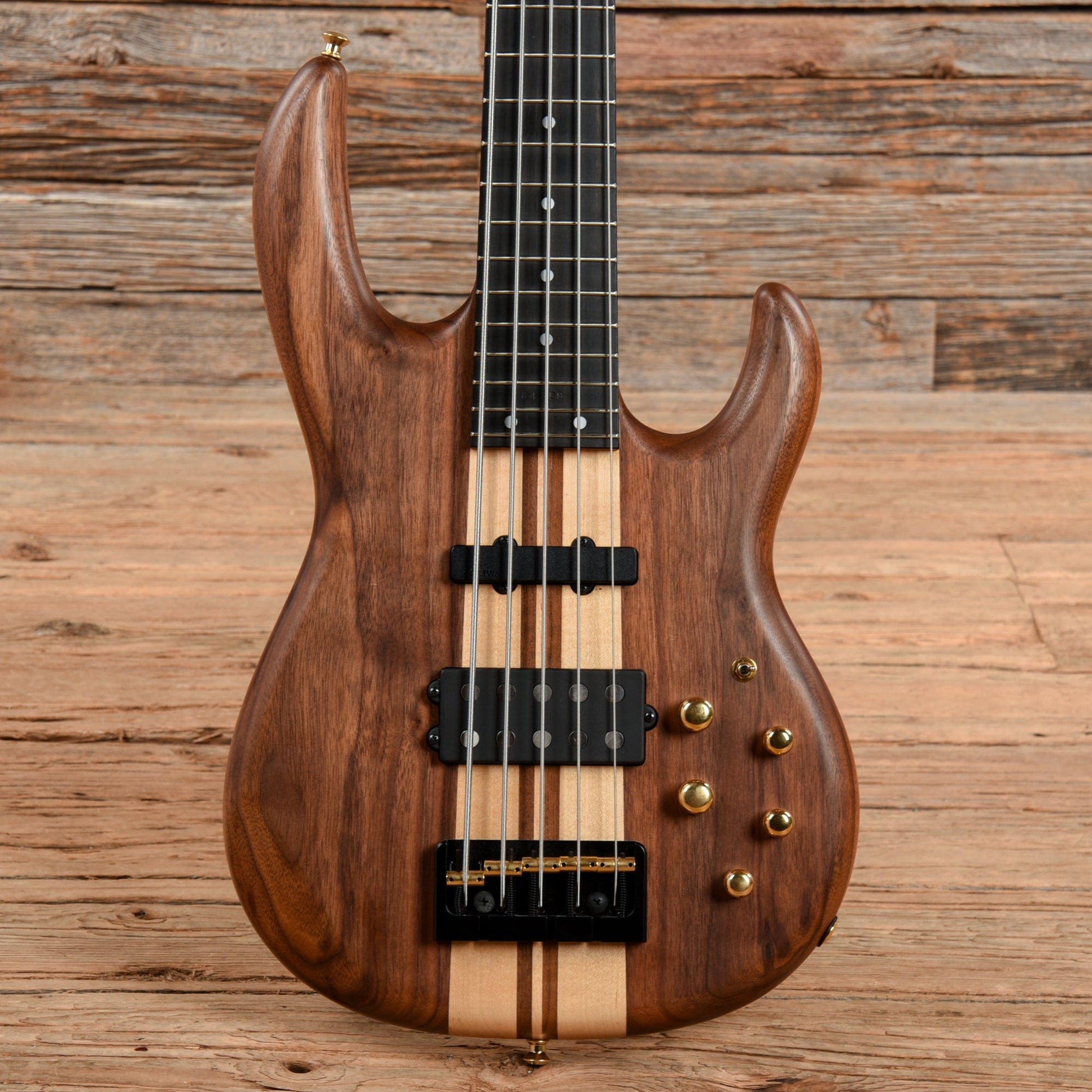 Carvin XB75 Natural Bass Guitars / 5-String or More