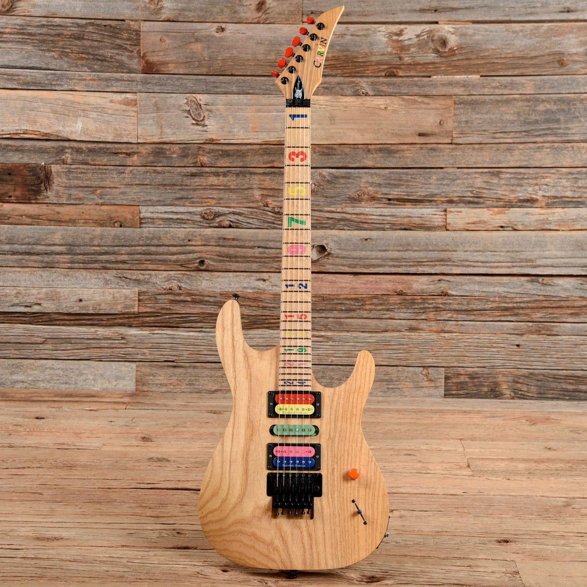 jason becker gear Carvin JB24 Jason Becker "Numbers" Natural – Chicago Music Exchange