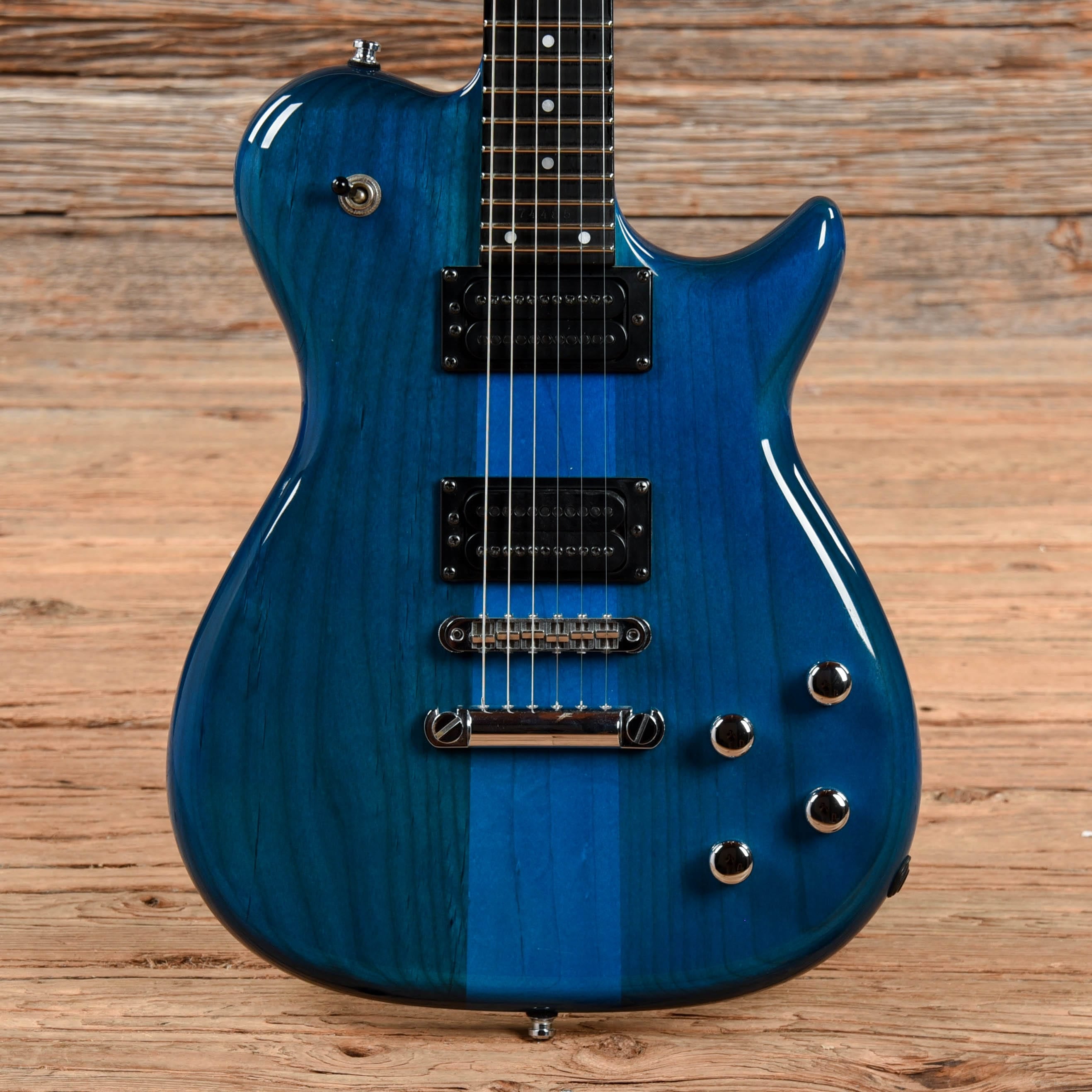 Sc90 Invasion Carvin SC90 Transparent Blue – Chicago Music Exchange