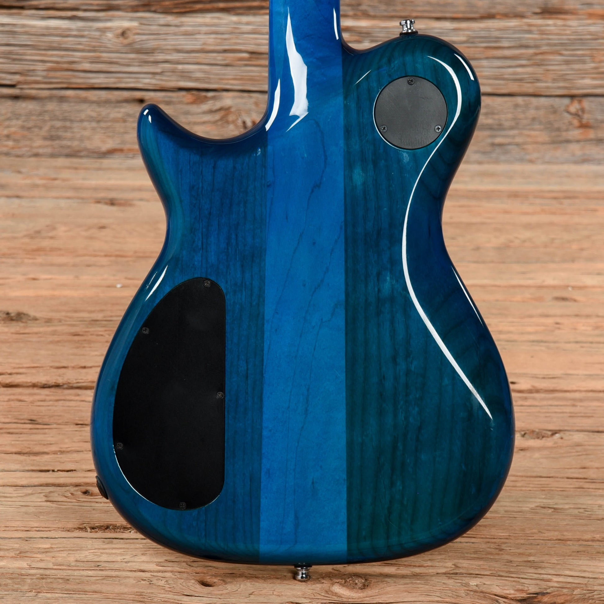 Carvin SC90 Transparent Blue Electric Guitars / Solid Body