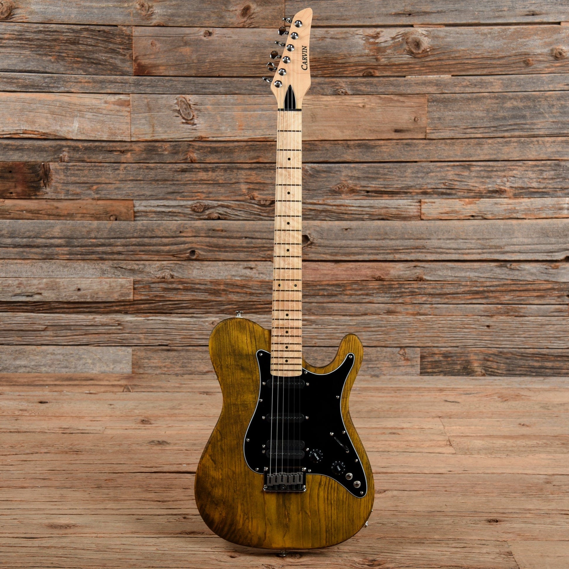 Carvin TLB60 Antique Ash Butterscotch Blonde Electric Guitars / Solid Body