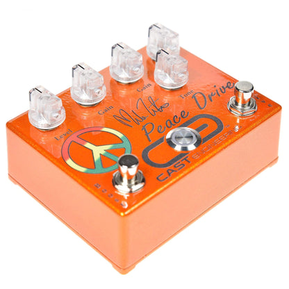 Cast Engineering Mike Zito's Peace Drive Dual Overdrive Pedal Effects and Pedals / Overdrive and Boost
