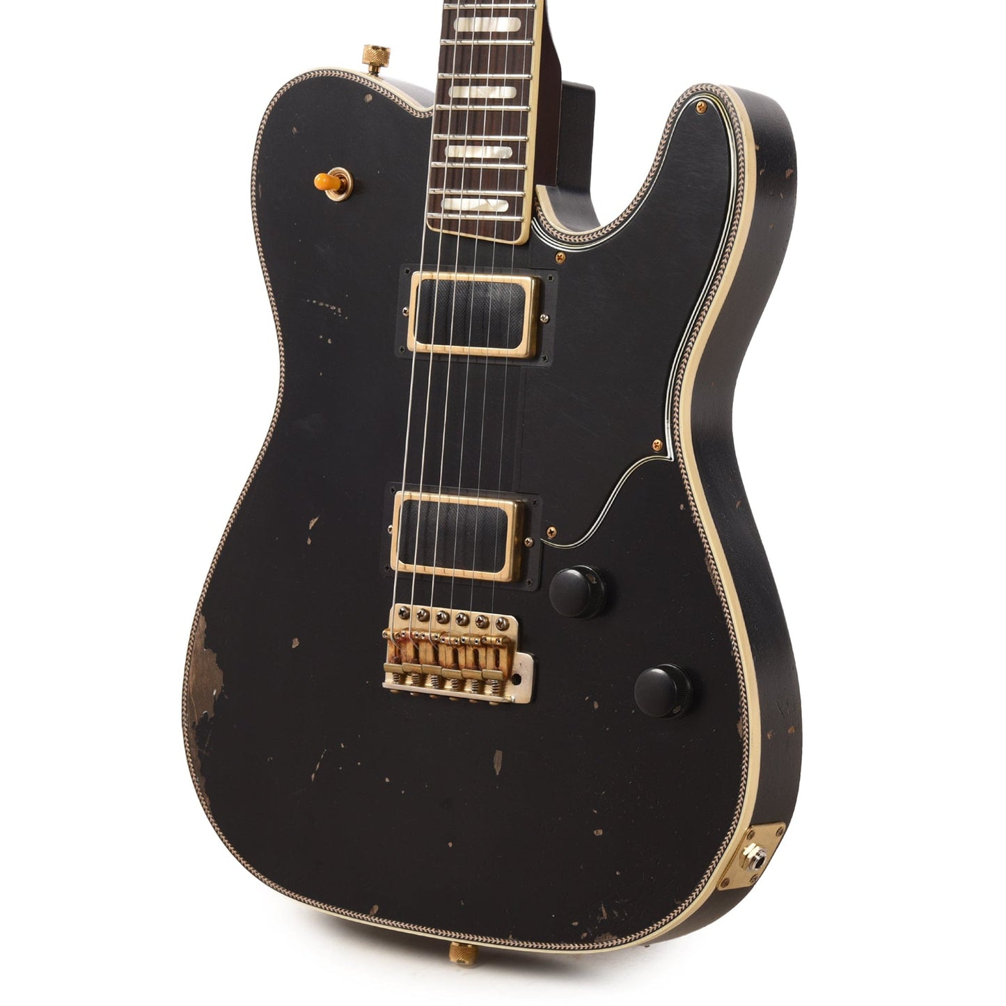 Castedosa Marianna Custom Aged Black w/Brazilian Rosewood Fingerboard & Novak Black Foil Pickups