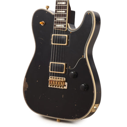 Castedosa Marianna Custom Aged Black w/Brazilian Rosewood Fingerboard & Novak Black Foil Pickups