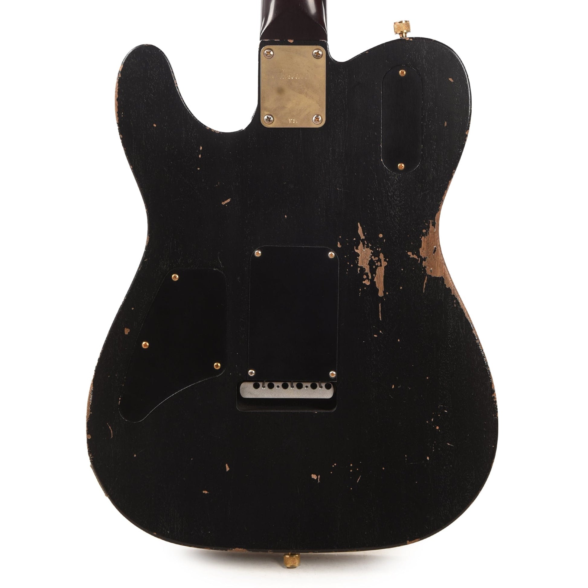 Castedosa Marianna Custom Aged Black w/Brazilian Rosewood Fingerboard & Novak Black Foil Pickups