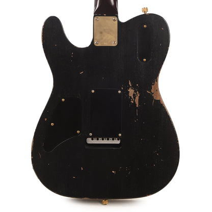 Castedosa Marianna Custom Aged Black w/Brazilian Rosewood Fingerboard & Novak Black Foil Pickups