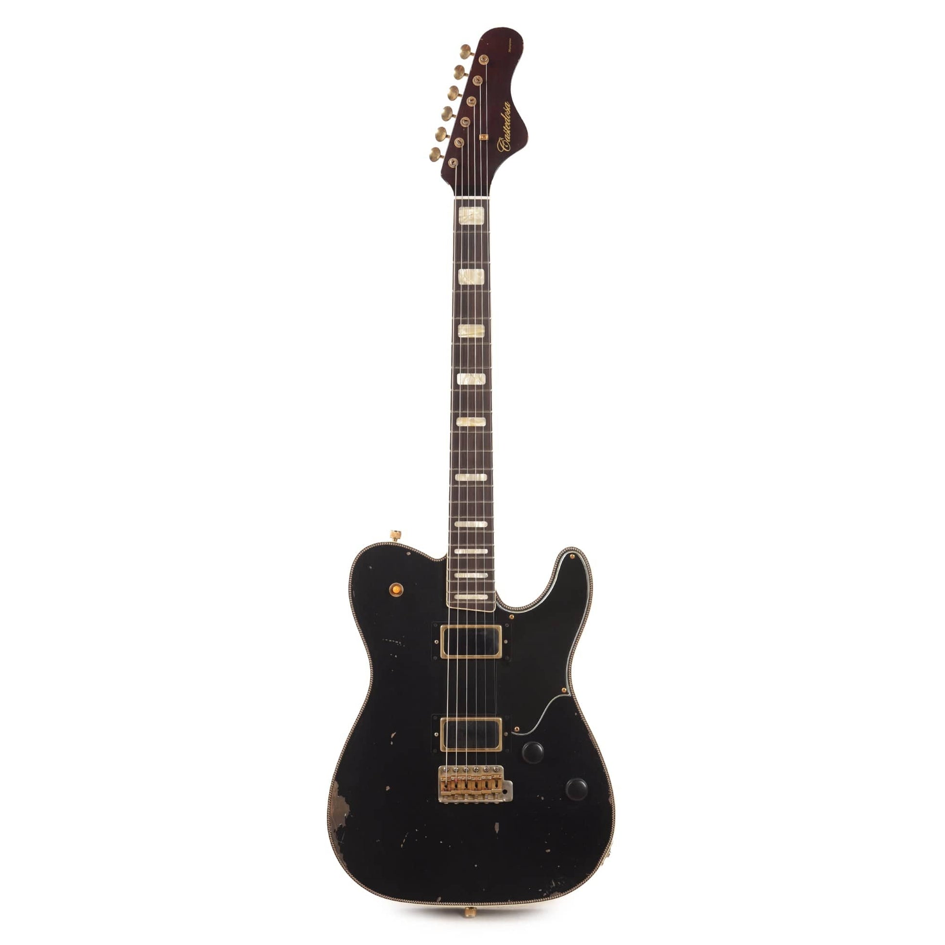 Castedosa Marianna Custom Aged Black w/Brazilian Rosewood Fingerboard & Novak Black Foil Pickups