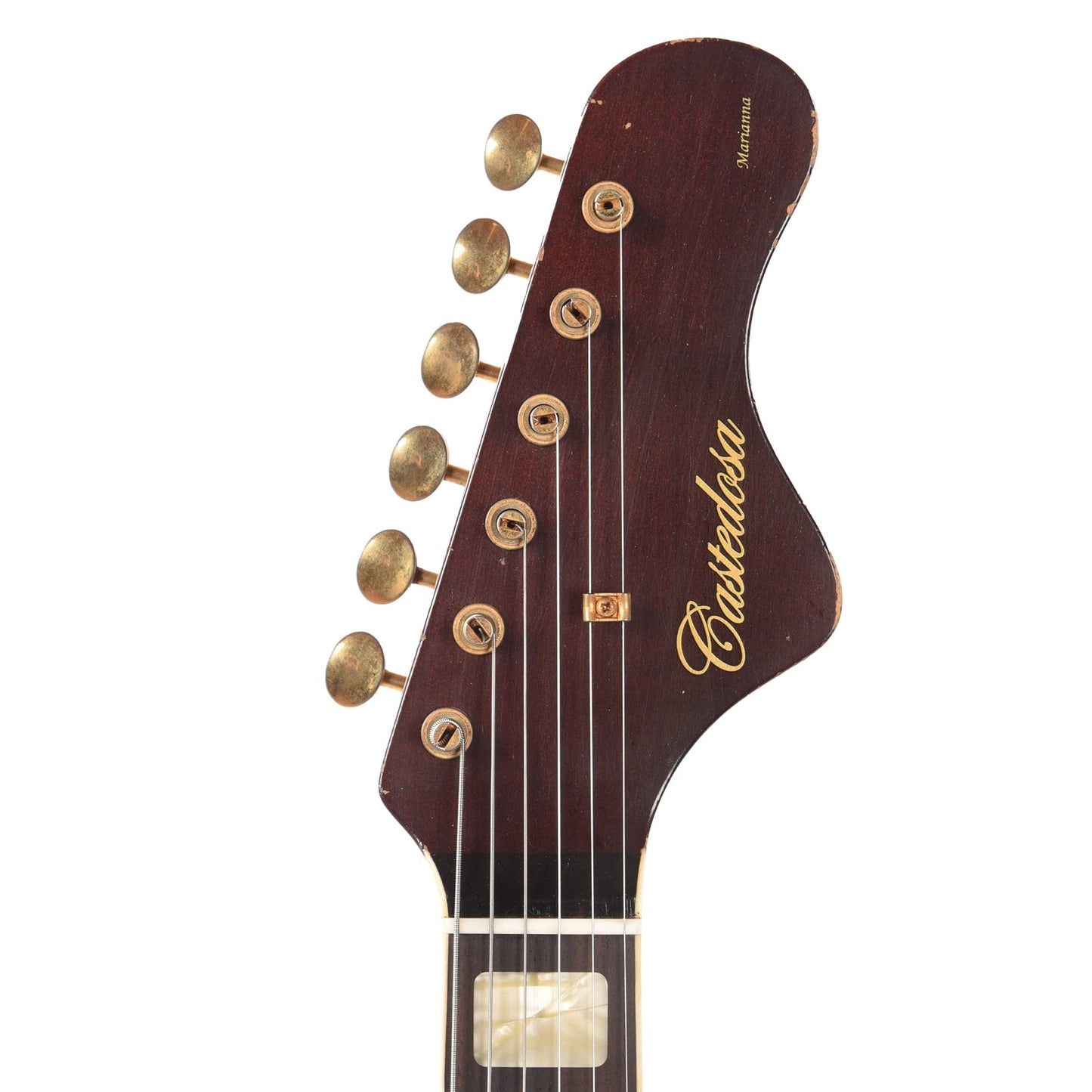 Castedosa Marianna Custom Aged Black w/Brazilian Rosewood Fingerboard & Novak Black Foil Pickups