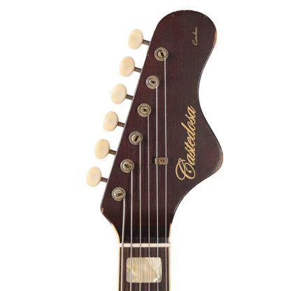 Castedosa Conchers Standard Aged Ice Blue Metallic Electric Guitars / Solid Body