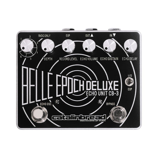 Catalinbread Belle Epoch Deluxe EP-3 Tape Echo Black and Silver Effects and Pedals / Delay